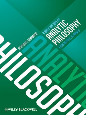 A Brief History of Analytic Philosophy - ebook